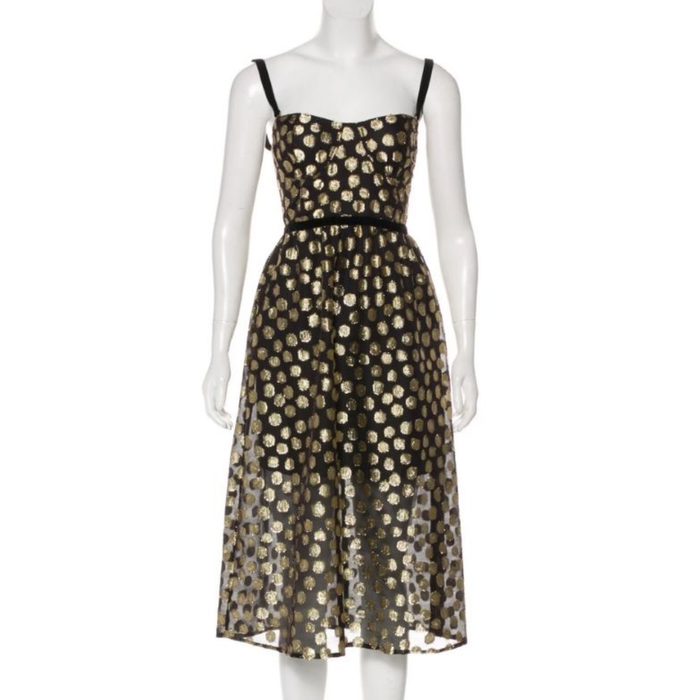 For Love & Lemons Polka Dot Dress